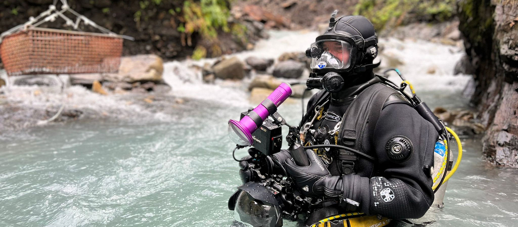 Behind the camera on Gold Rush: White Water